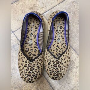 Rothy’s Giraffe-print Ballet Flats S 9